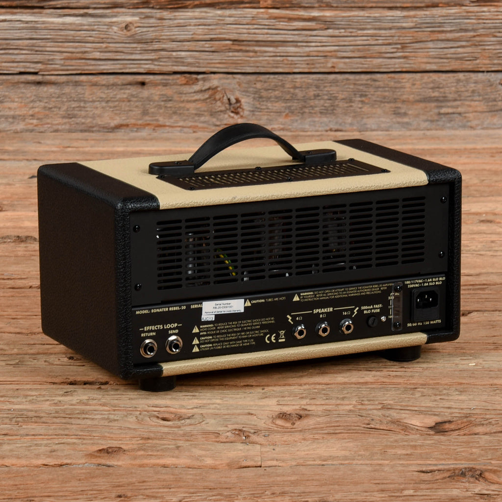 Egnater Rebel 20 20-Watt Guitar Amp Head - View 2 | MusicMarket
