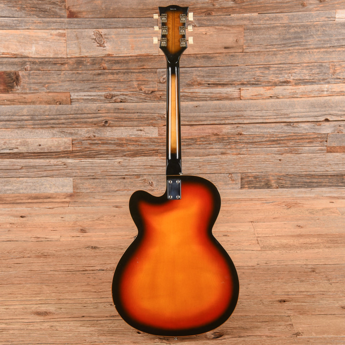 EKO Hollowbody Sunburst 1960s - View 5 | MusicMarket
