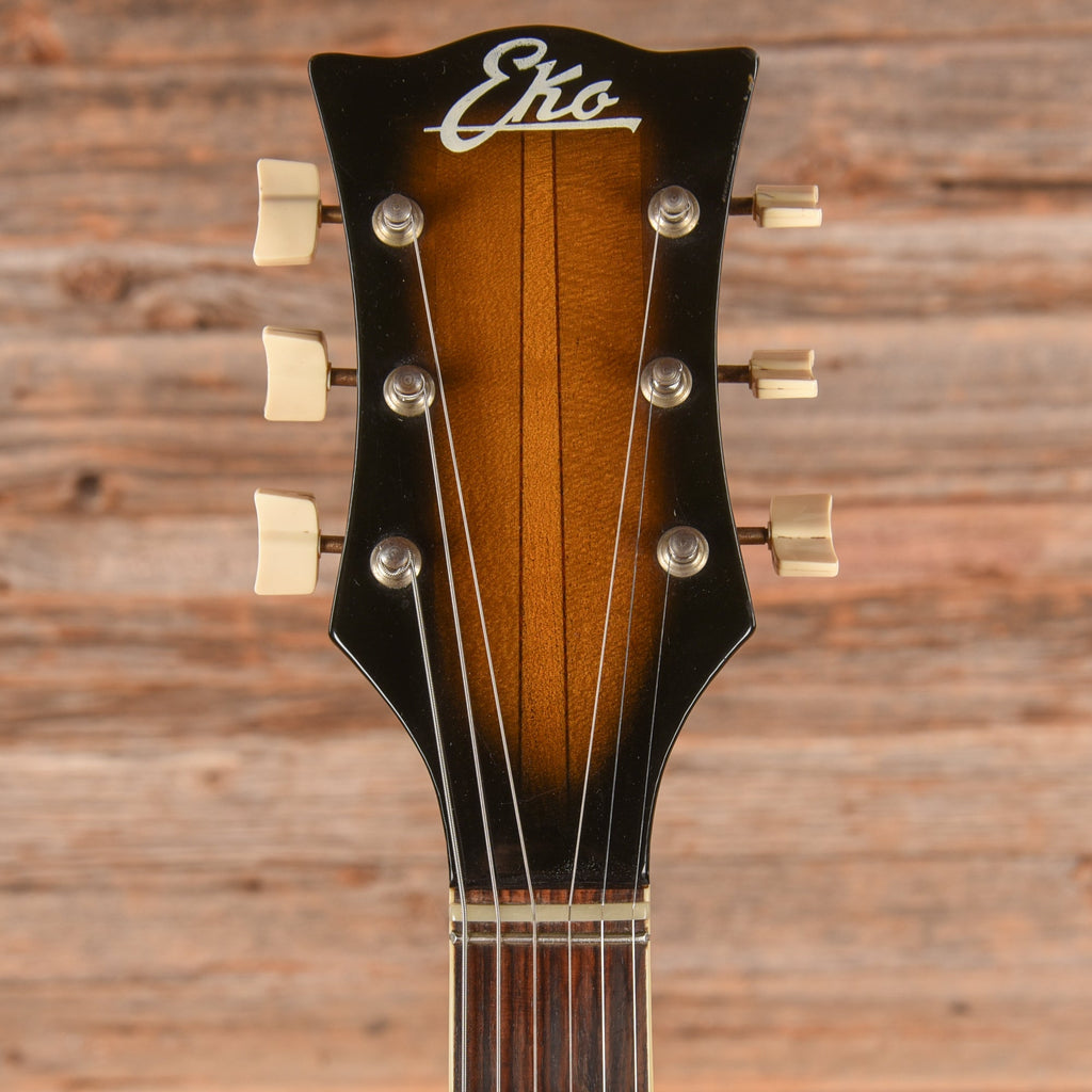 EKO Hollowbody Sunburst 1960s - View 6 | MusicMarket