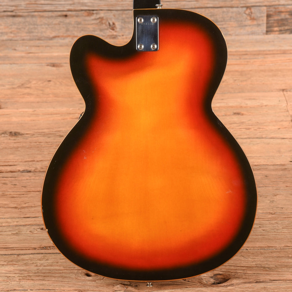EKO Hollowbody Sunburst 1960s - View 3 | MusicMarket