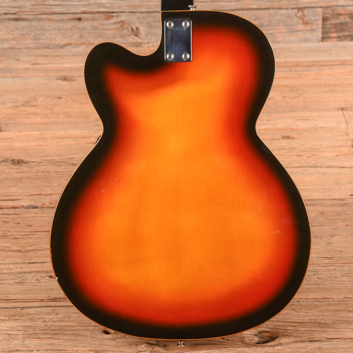 EKO Hollowbody Sunburst 1960s - View 3 | MusicMarket