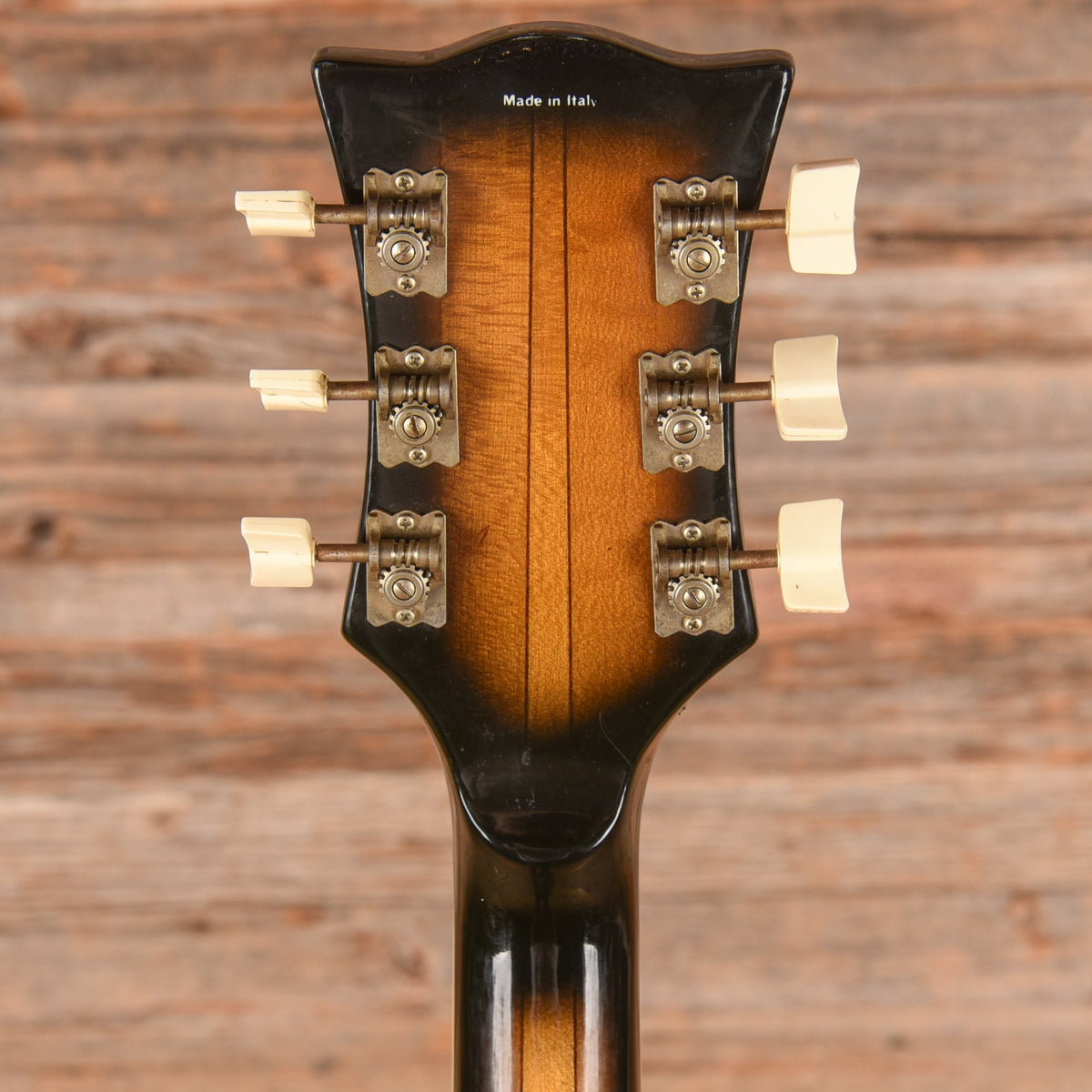 EKO Hollowbody Sunburst 1960s - View 7 | MusicMarket