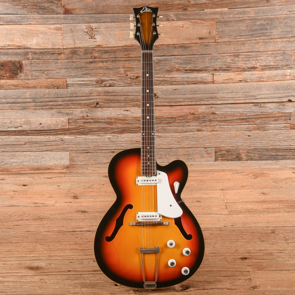 EKO Hollowbody Sunburst 1960s - View 4 | MusicMarket