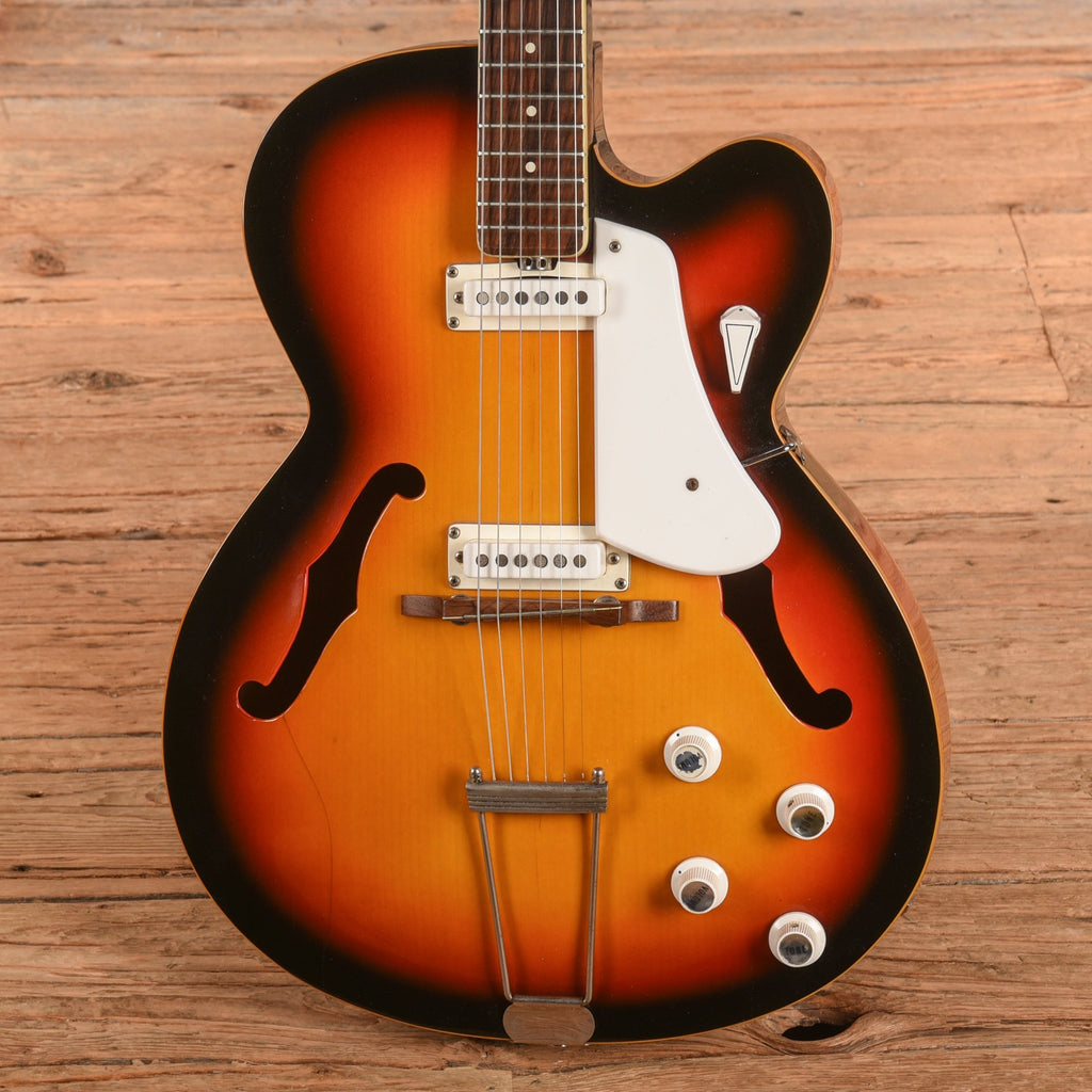 EKO Hollowbody Sunburst 1960s - View 2 | MusicMarket