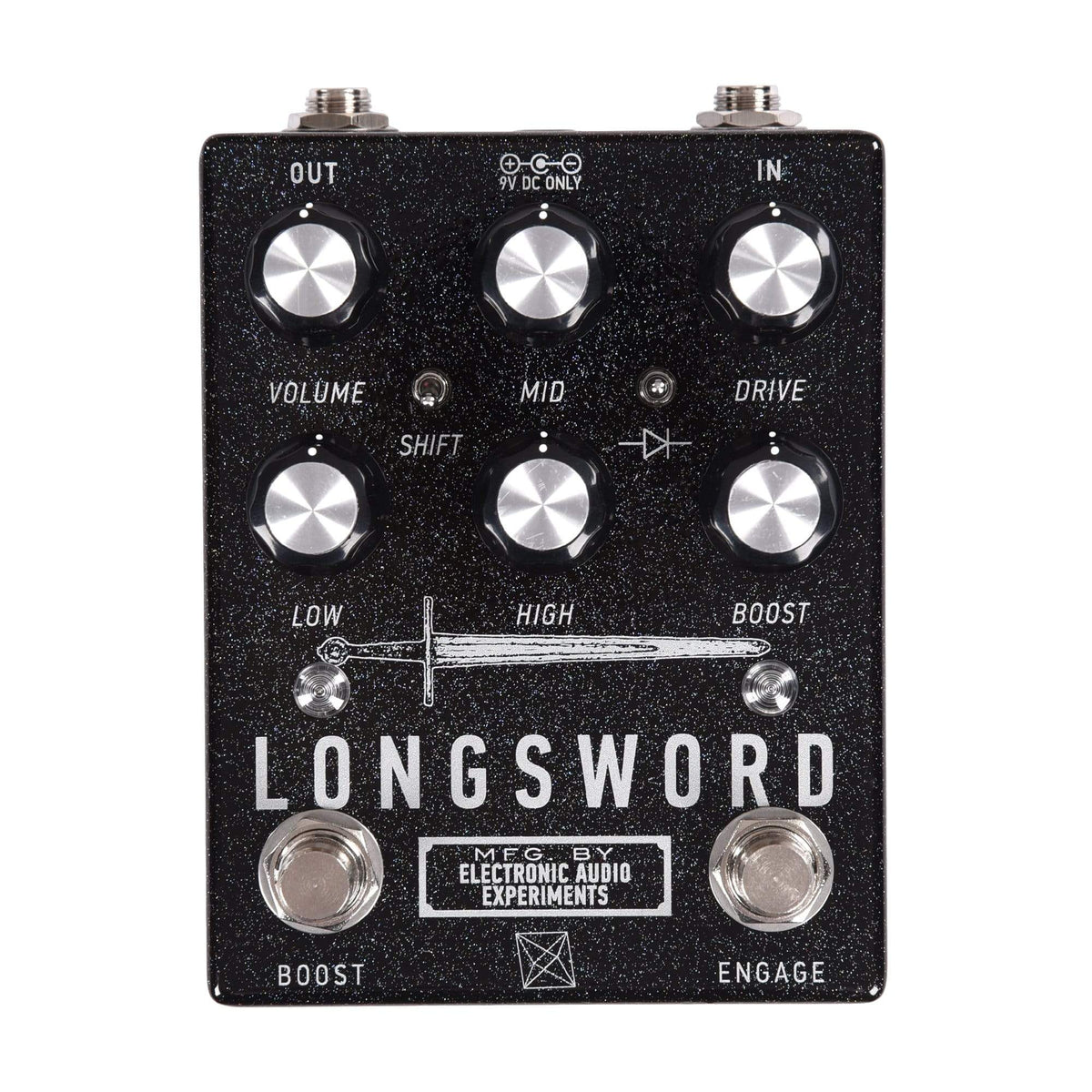 Electronic Audio Experiments Longsword Overdrive Pedal - MusicMarket