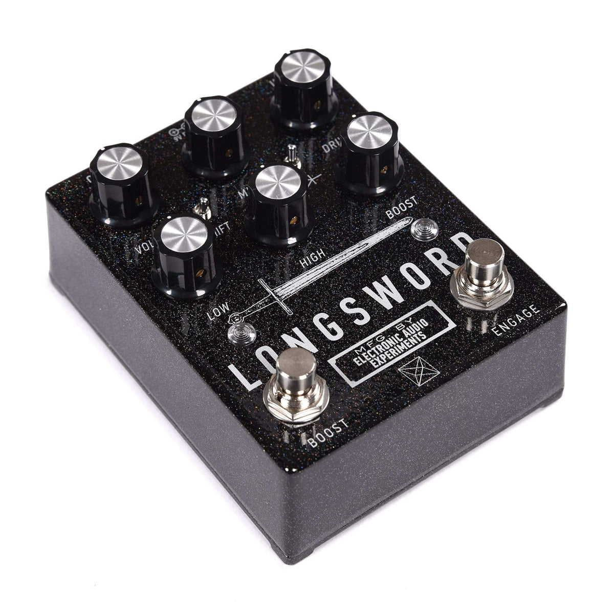 Electronic Audio Experiments Longsword Overdrive Pedal - View 2 | MusicMarket