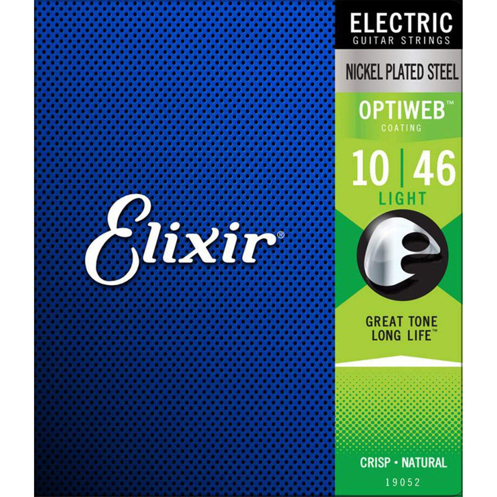 Elixir 19052 Optiweb Electric Guitar Strings Light 10-46 (12 Pack Bundle) - View 2 | MusicMarket