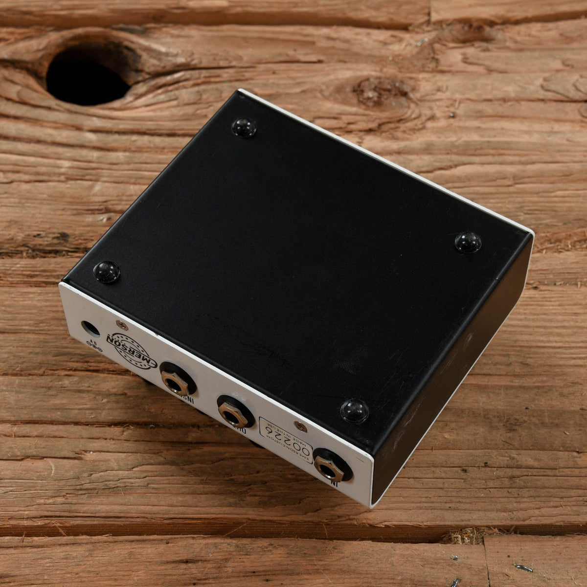 Emerson Custom Pomeroy Analog Overdrive Distortion White - View 2 | MusicMarket