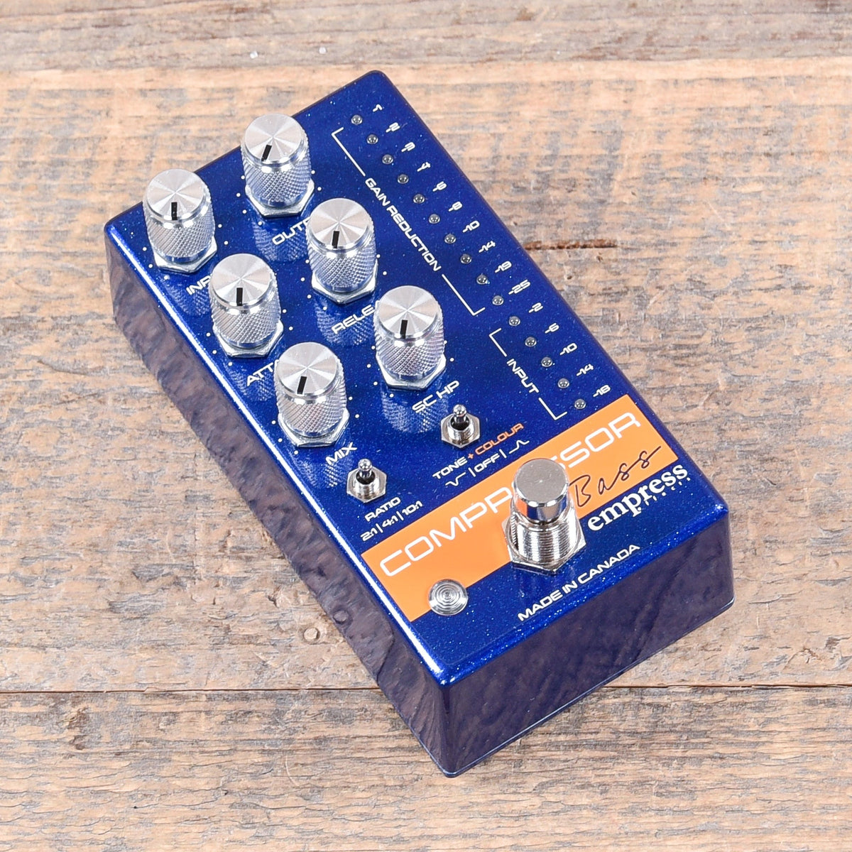 Empress Bass Compressor Blue - MusicMarket