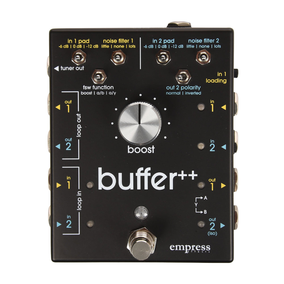 Empress Effects Buffer Plus Plus Pedal - MusicMarket