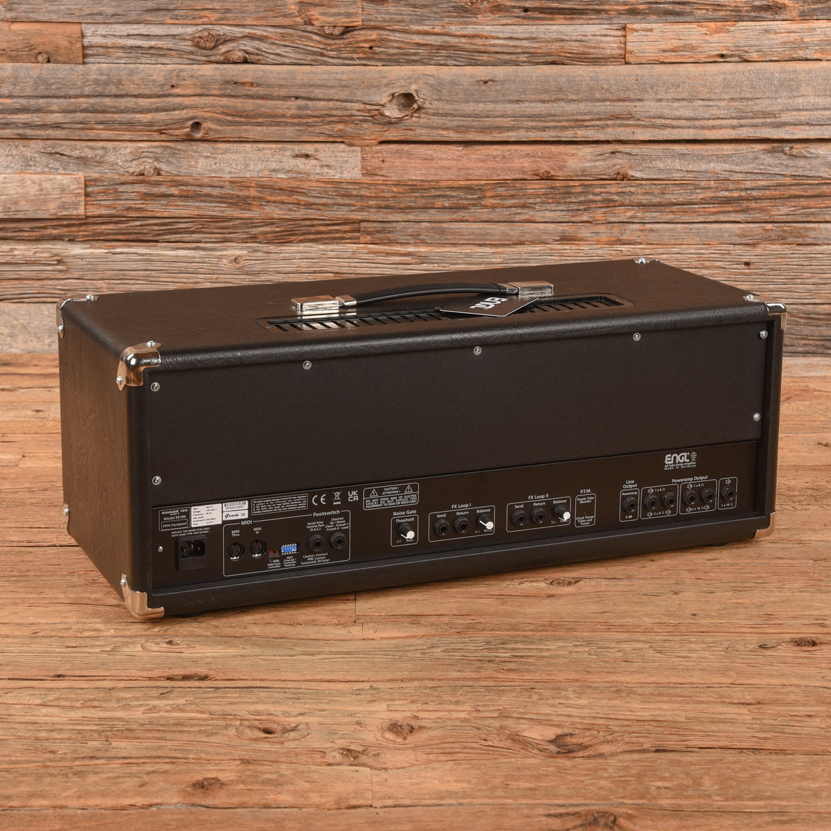 ENGL Savage 120 Head Mark II E610II 4-Channel 120-Watt Guitar Amp Head - View 2 | MusicMarket
