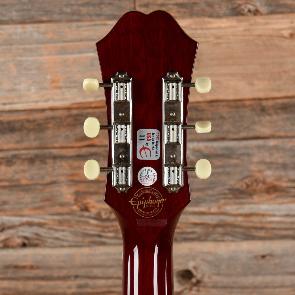 Epiphone 1963 EJ-45 Cherry 2014 - View 7 | MusicMarket