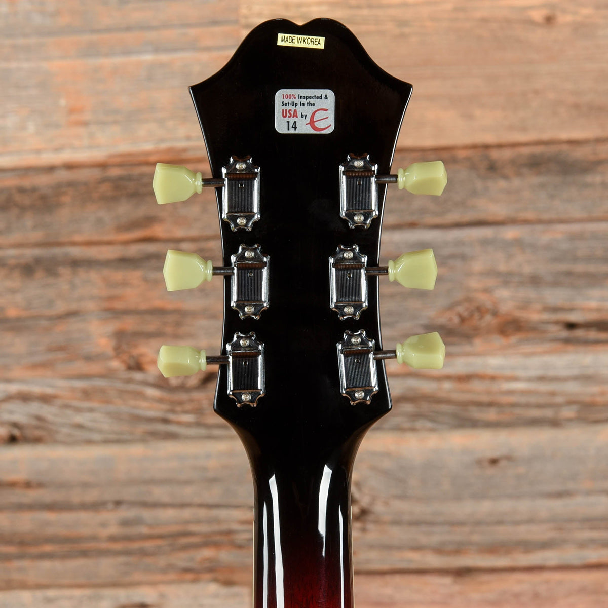 Epiphone EJ-160E John Lennon Sunburst 2002 - View 7 | MusicMarket