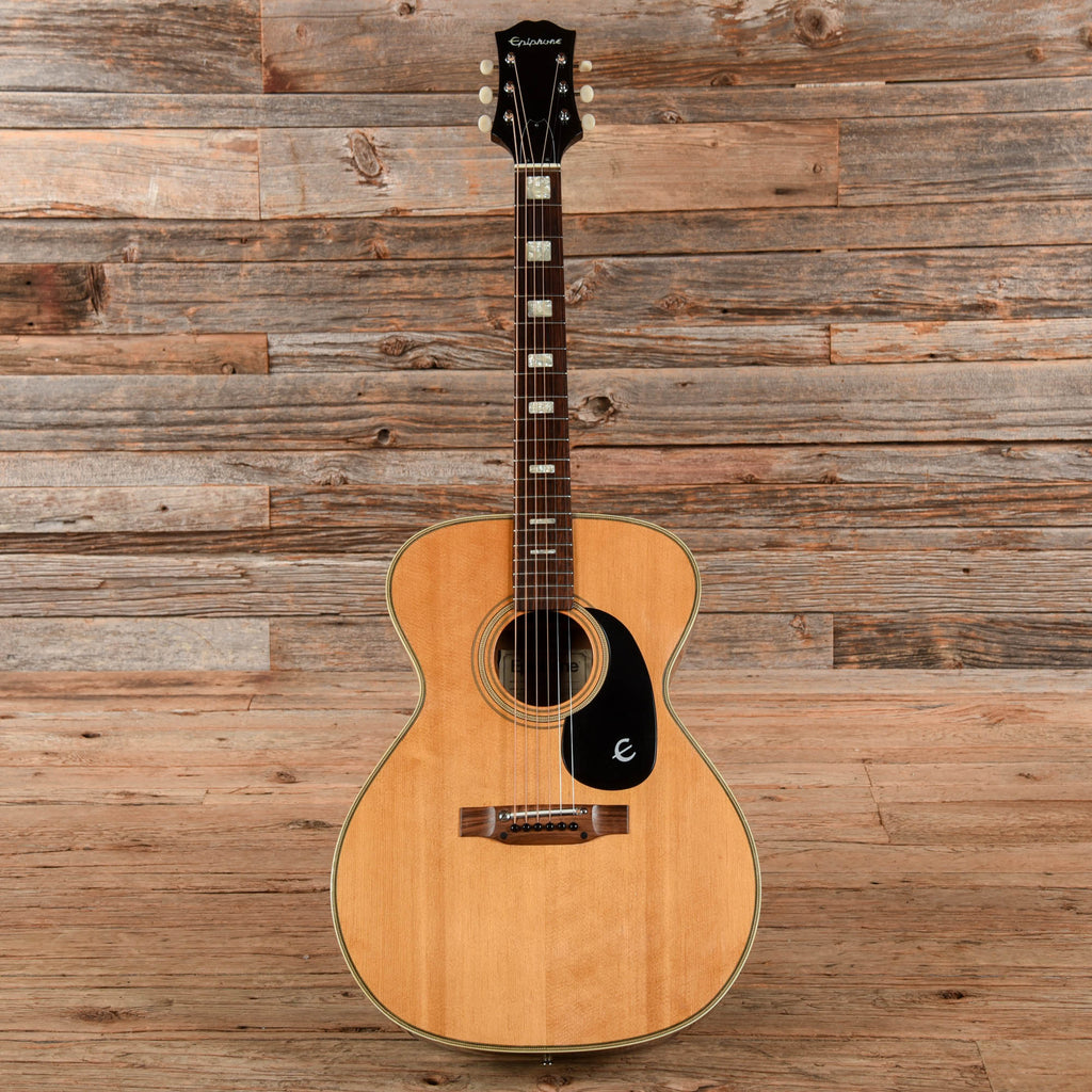 Epiphone FT-133 DeLuxe Natural 1970s - View 4 | MusicMarket