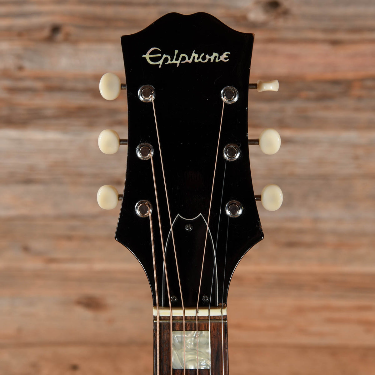Epiphone FT-133 DeLuxe Natural 1970s - View 6 | MusicMarket