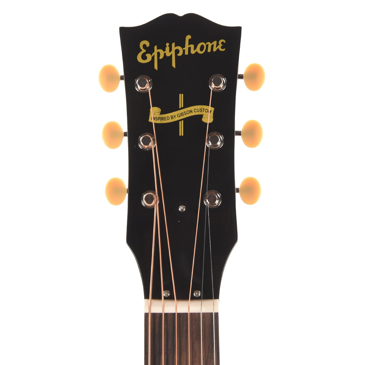 Epiphone Inspired by Gibson Custom 1942 Banner J-45 Reissue Vintage Sunburst - View 6 | MusicMarket