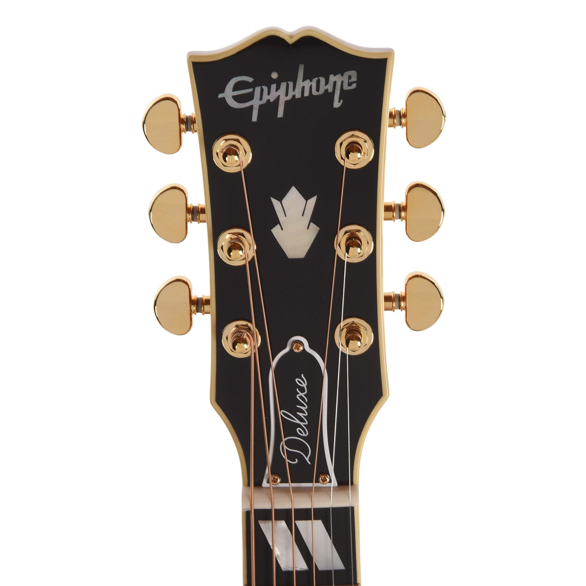 Epiphone Inspired by Gibson Custom Hummingbird Deluxe EC Autumn Burst - View 6 | MusicMarket
