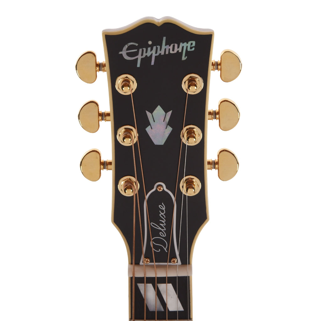 Epiphone Inspired by Gibson Custom Hummingbird Deluxe EC Natural - View 6 | MusicMarket