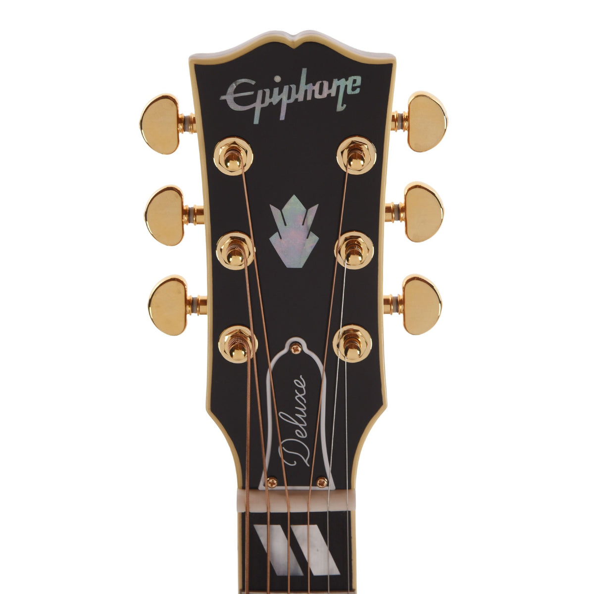 Epiphone Inspired by Gibson Custom Hummingbird Deluxe EC Natural - View 6 | MusicMarket