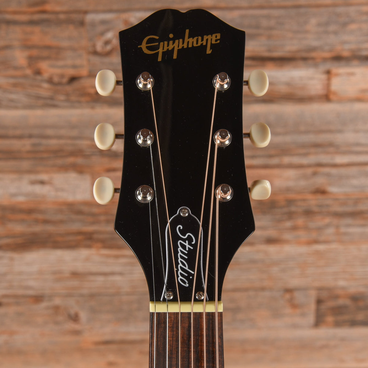 Epiphone Modern J-45 Studio LEFTY Vintage Sunburst - View 6 | MusicMarket