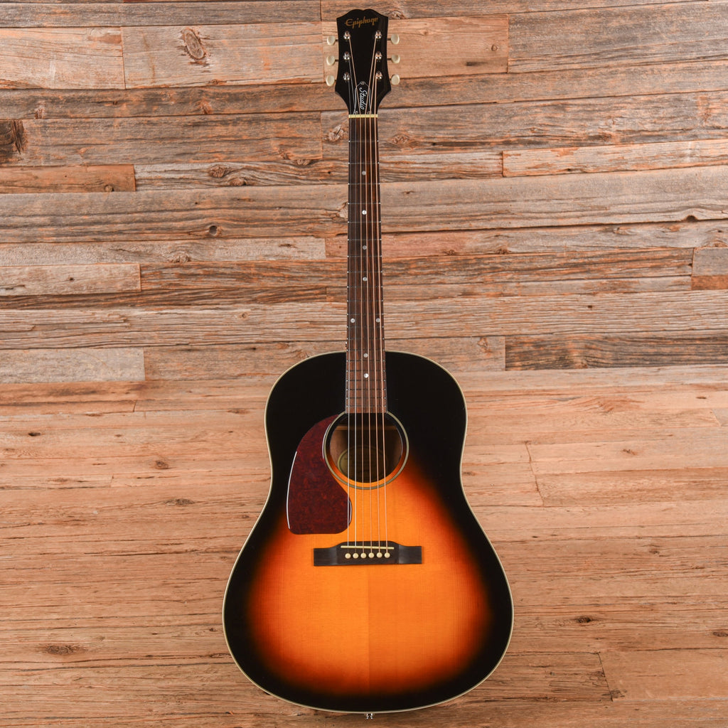 Epiphone Modern J-45 Studio LEFTY Vintage Sunburst - View 4 | MusicMarket