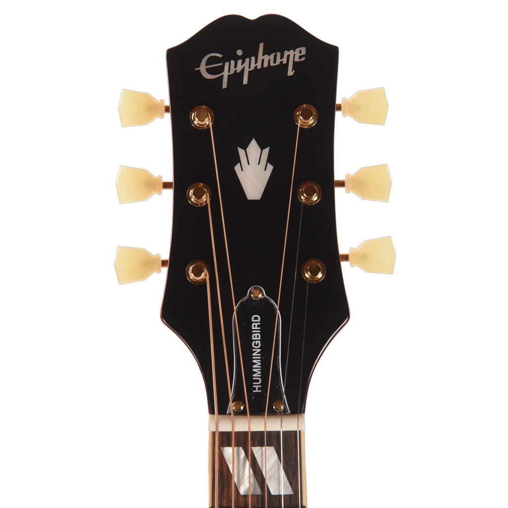 Epiphone Inspired by Gibson Original Hummingbird Standard Cherry Sunburst - View 6 | MusicMarket