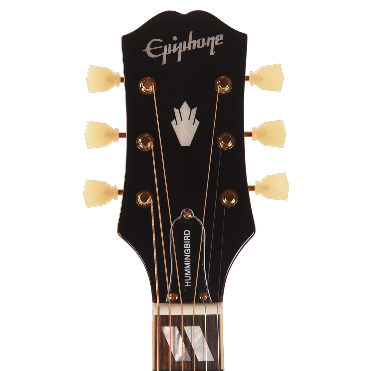 Epiphone Inspired by Gibson Original Hummingbird Standard Cherry Sunburst - View 6 | MusicMarket