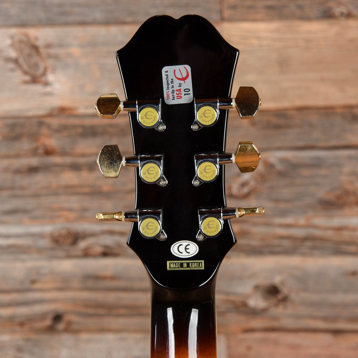 Epiphone EJ-200 Vintage Sunburst 1999 - View 7 | MusicMarket