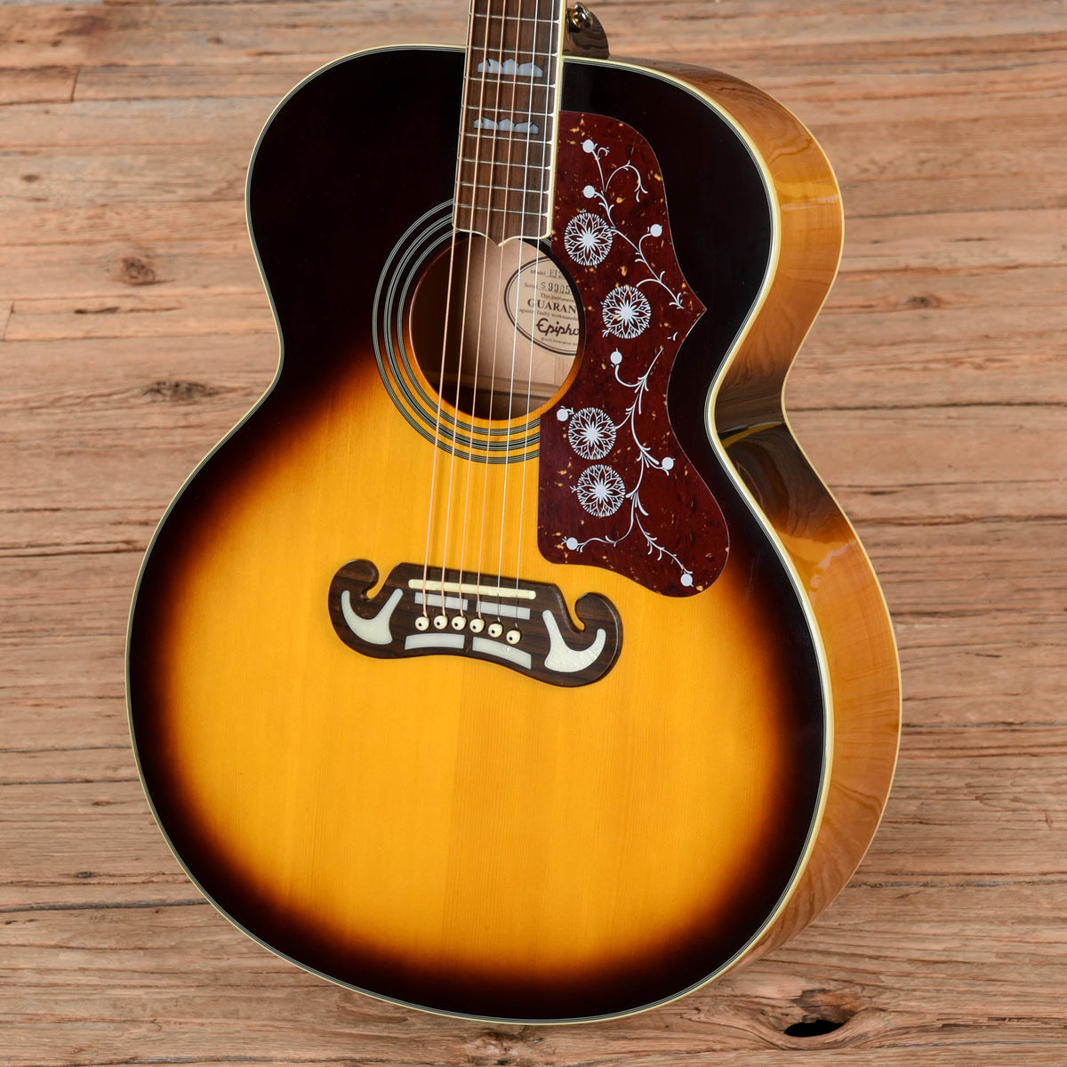 Epiphone EJ-200 Vintage Sunburst 1999 - View 2 | MusicMarket