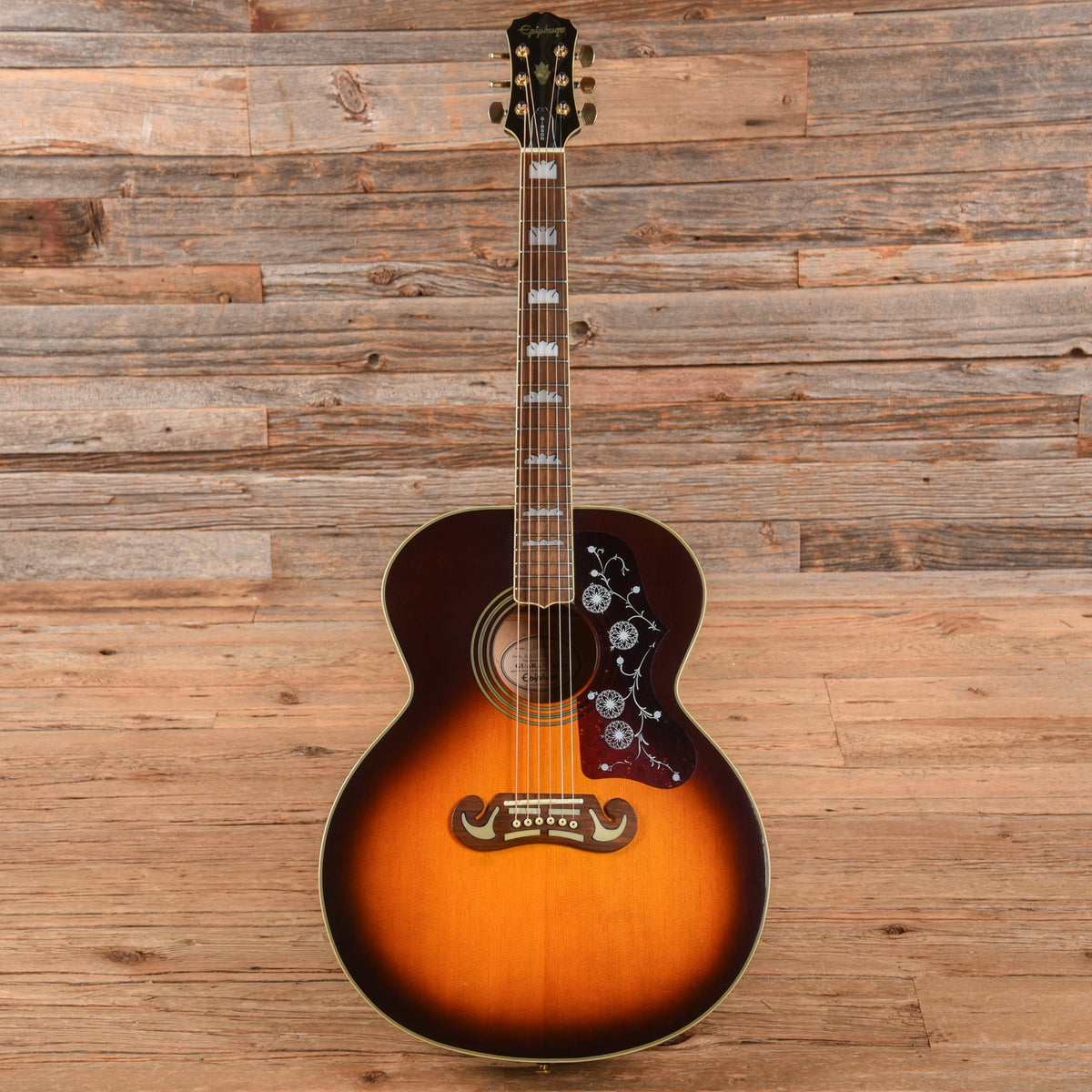 Epiphone EJ200 Vintage Sunburst 1997 - View 4 | MusicMarket