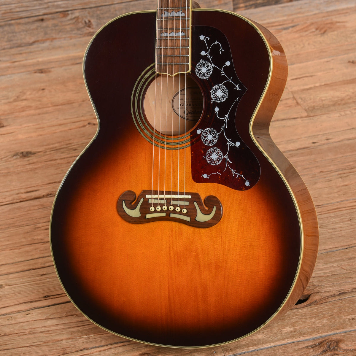 Epiphone EJ200 Vintage Sunburst 1997 - View 2 | MusicMarket