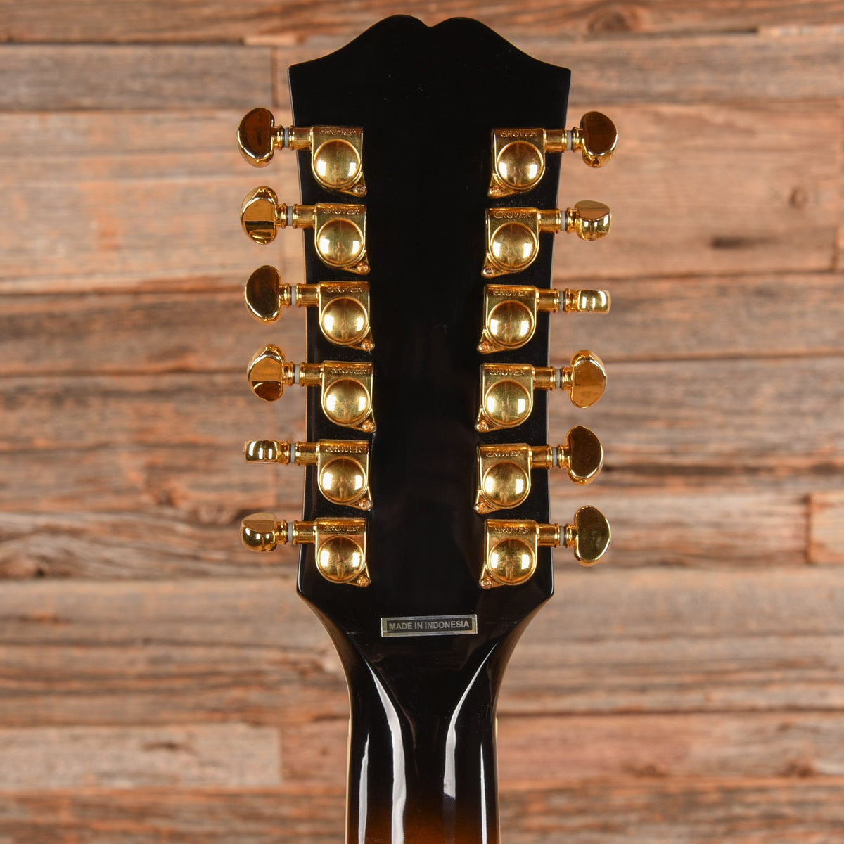 Epiphone J-200 12 String Sunburst - Dave Amato of REO Speedwagon - View 7 | MusicMarket