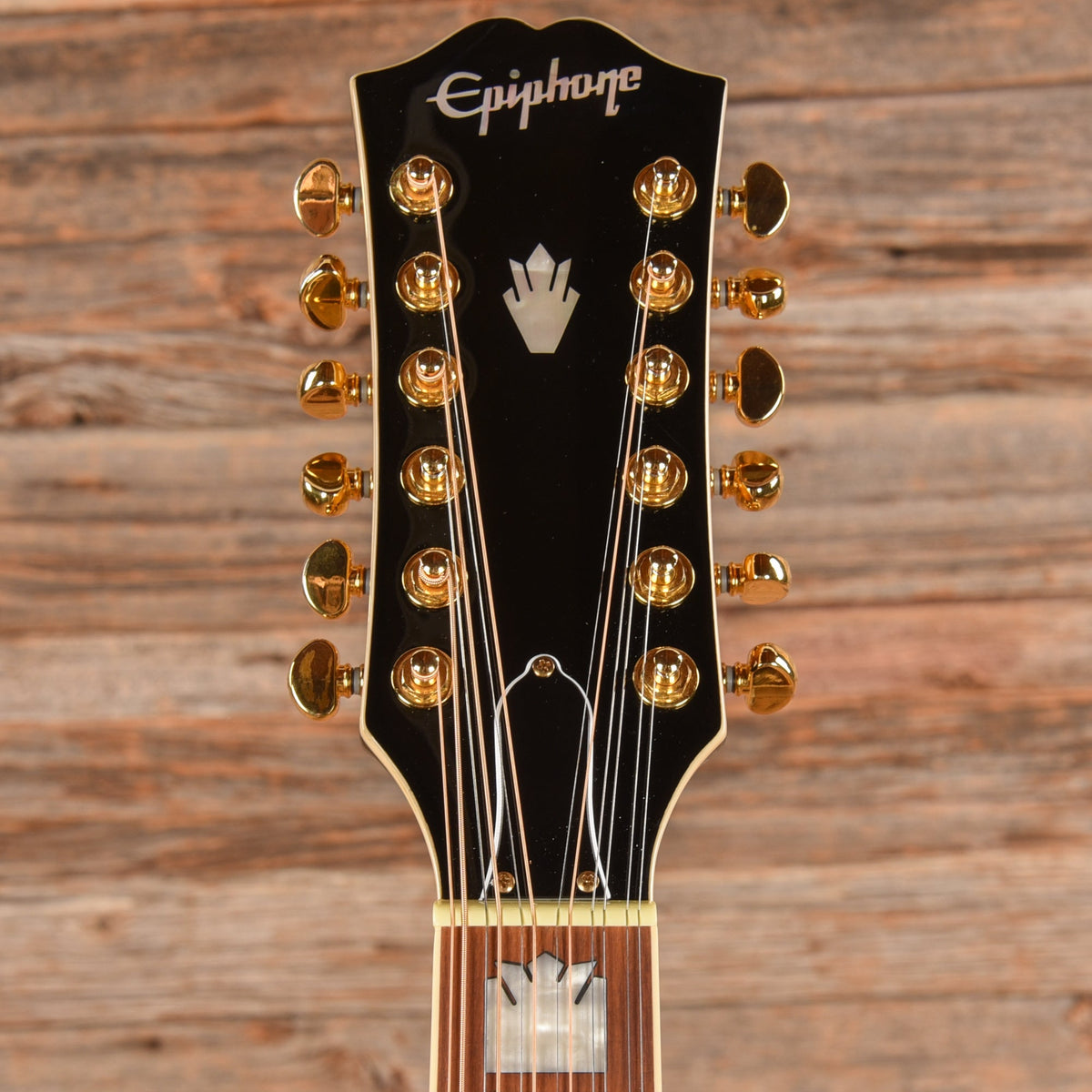 Epiphone J-200 12 String Sunburst - Dave Amato of REO Speedwagon - View 6 | MusicMarket