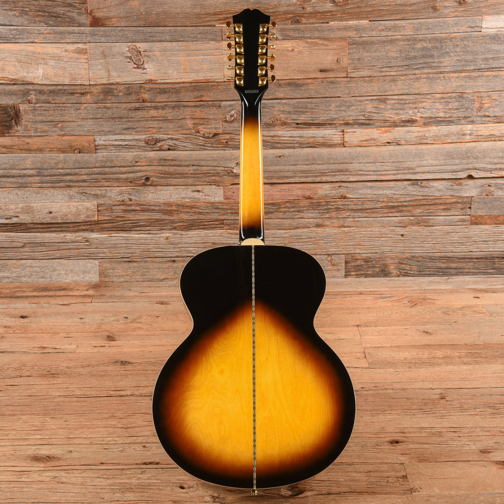 Epiphone J-200 12 String Sunburst - Dave Amato of REO Speedwagon - View 5 | MusicMarket