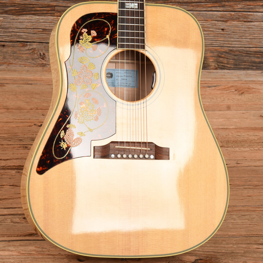 Epiphone USA Frontier Natural 2021 LEFTY - View 8 | MusicMarket