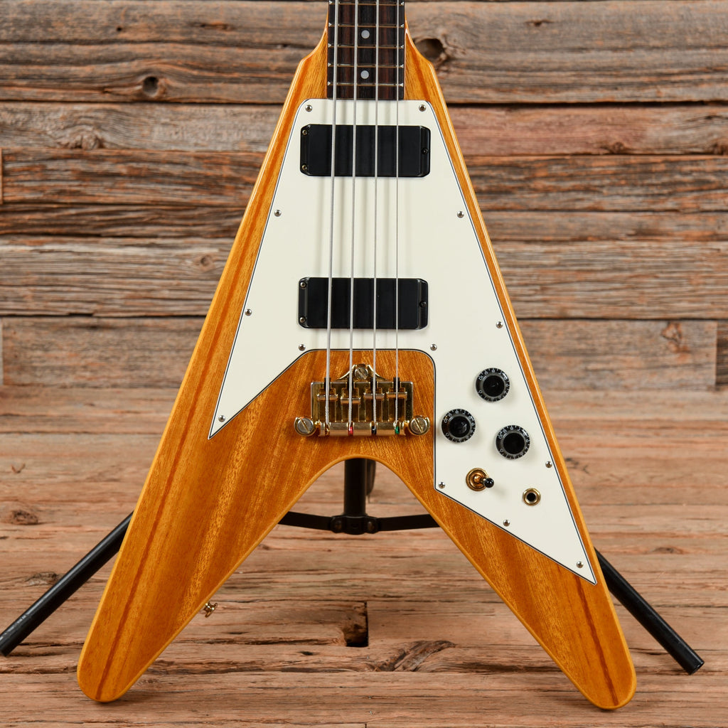 Epiphone Korina Flying V Bass Natural 1999 - MusicMarket