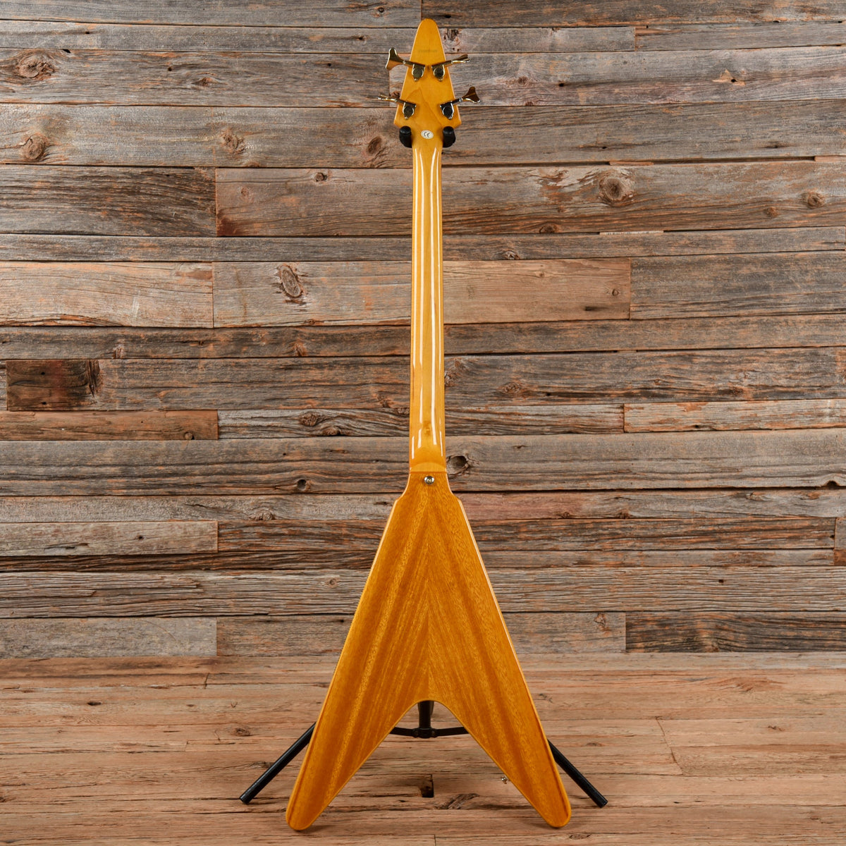 Epiphone Korina Flying V Bass Natural 1999 - View 4 | MusicMarket