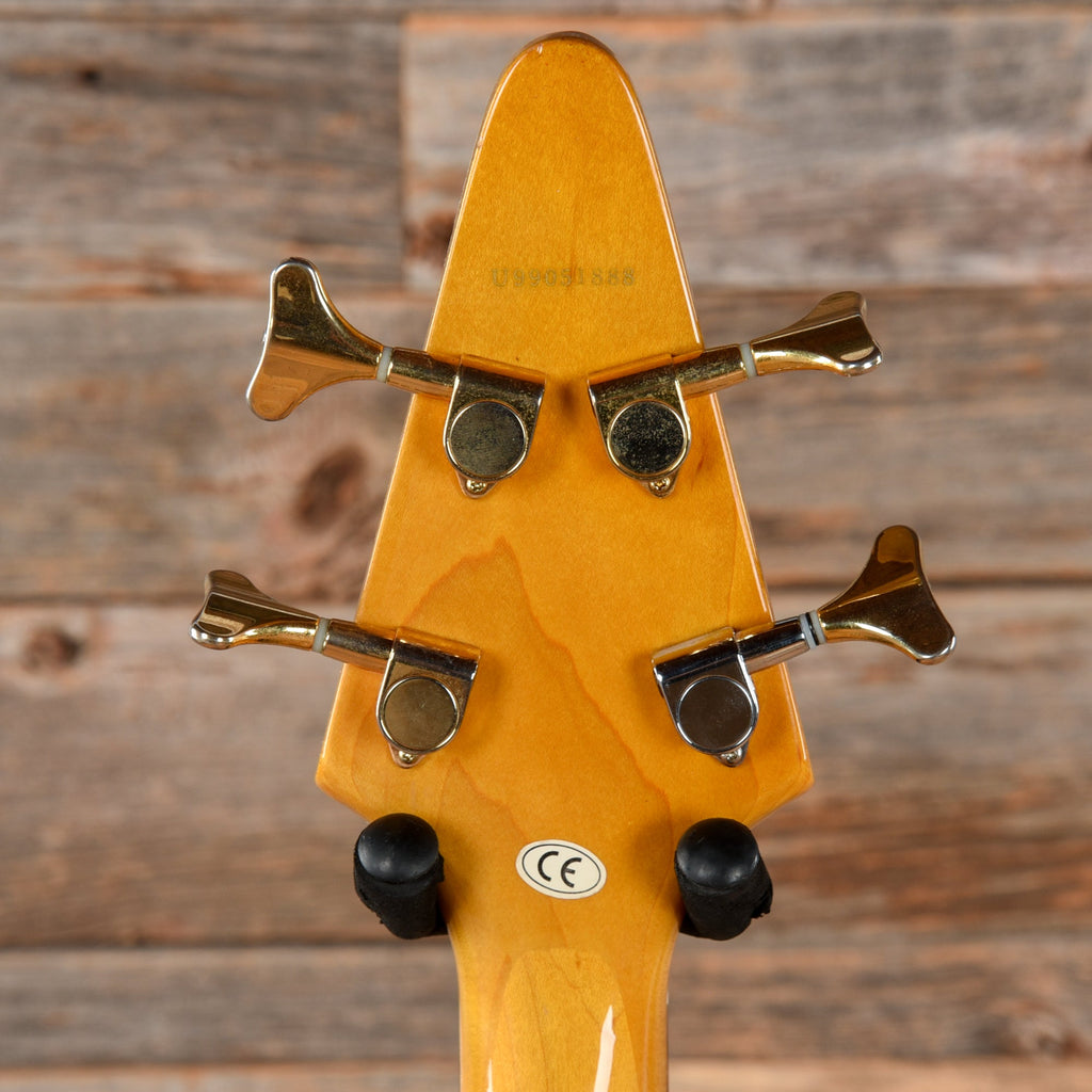 Epiphone Korina Flying V Bass Natural 1999 - View 6 | MusicMarket