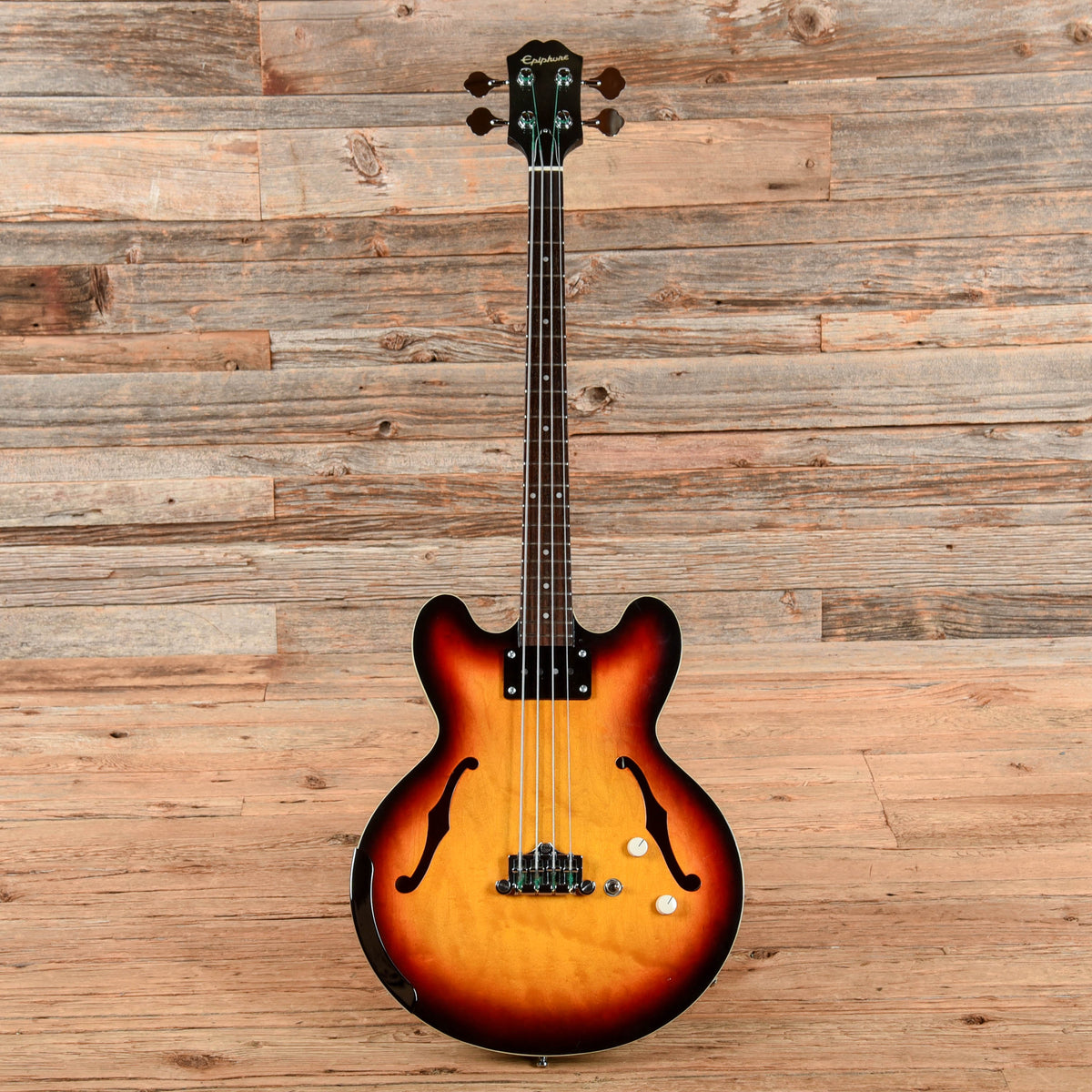 Epiphone Rivoli Bass Cherry - View 4 | MusicMarket