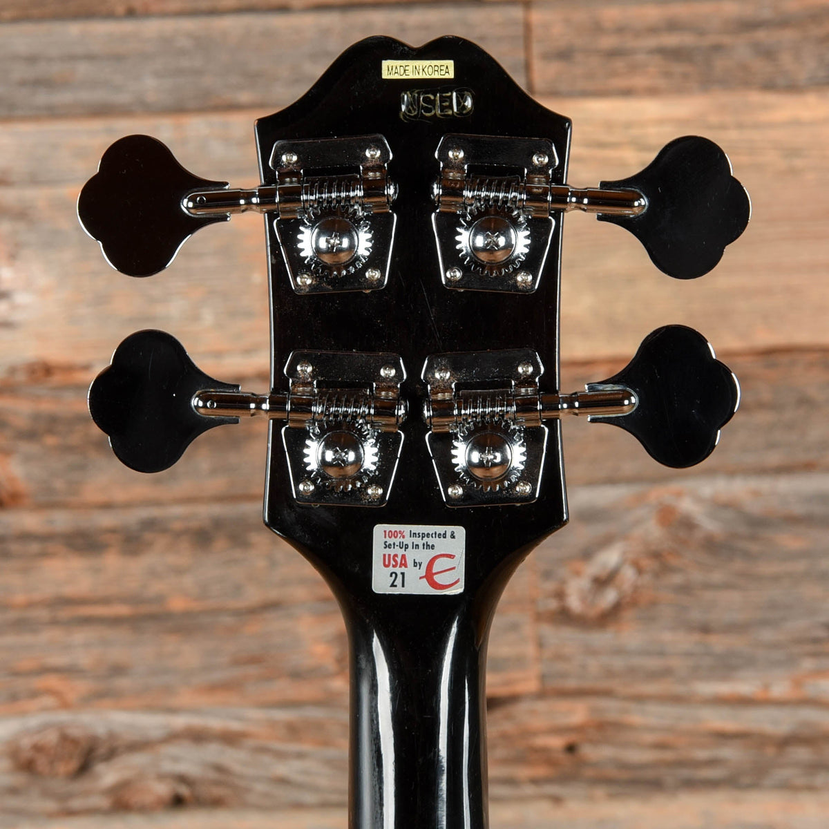 Epiphone Rivoli Bass Cherry - View 7 | MusicMarket