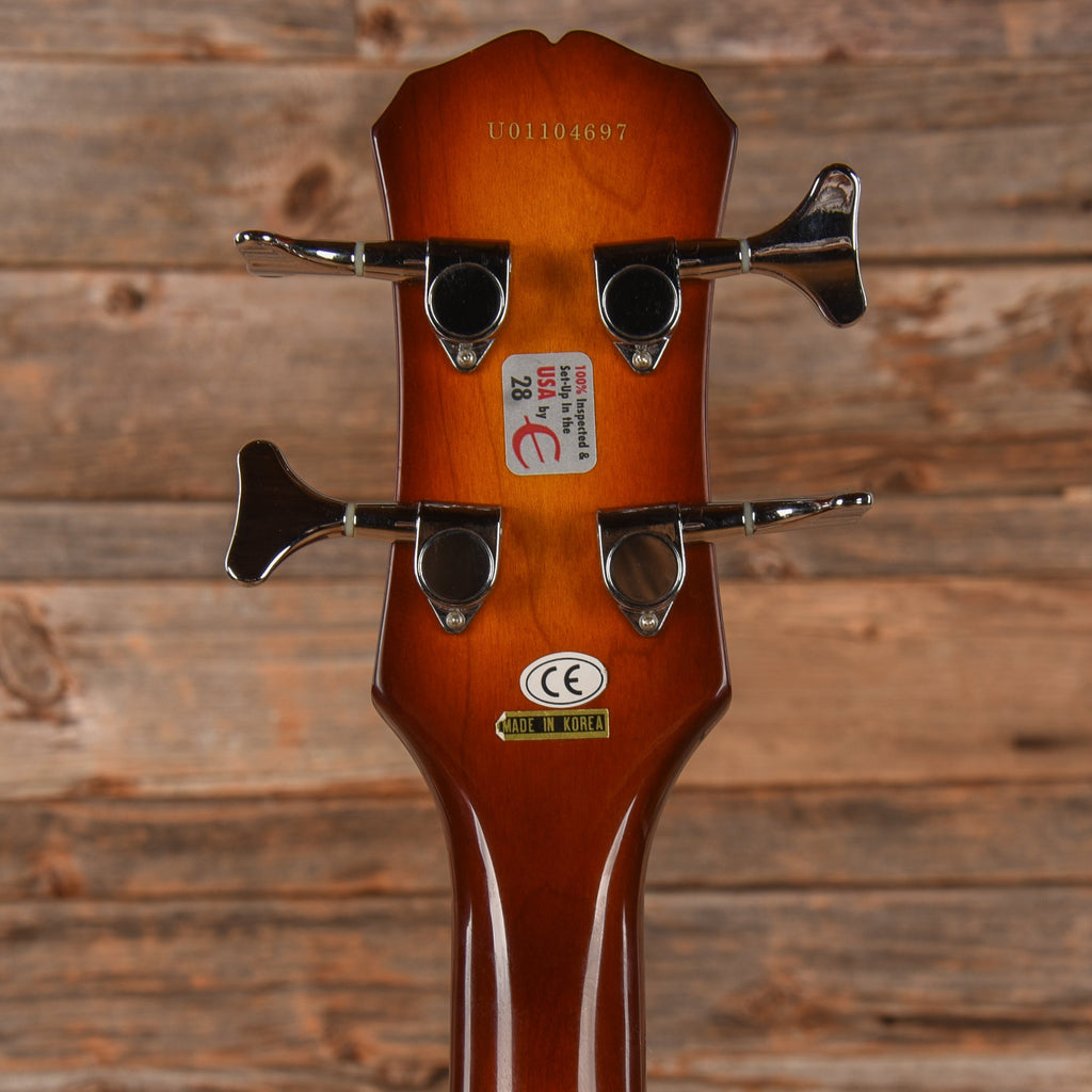 Epiphone Viola Bass Sunburst 2001 - View 7 | MusicMarket