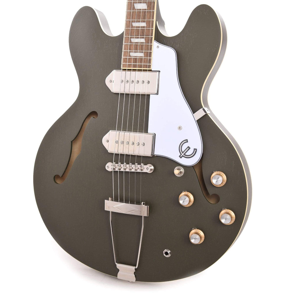 Epiphone Casino Worn Olive Drab - View 2 | MusicMarket