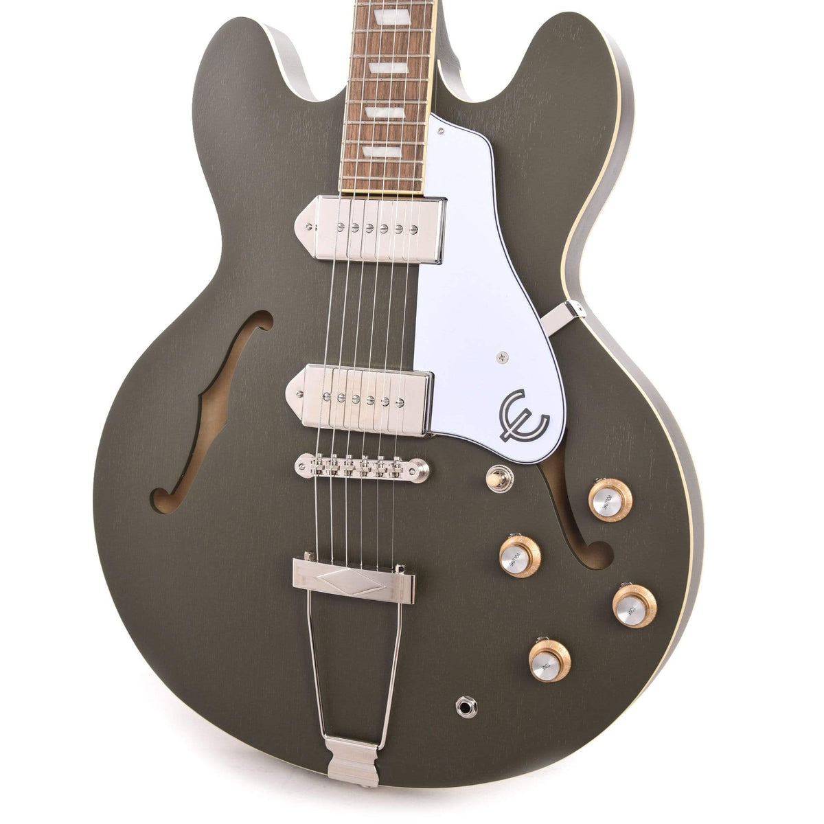 Epiphone Casino Worn Olive Drab - View 2 | MusicMarket