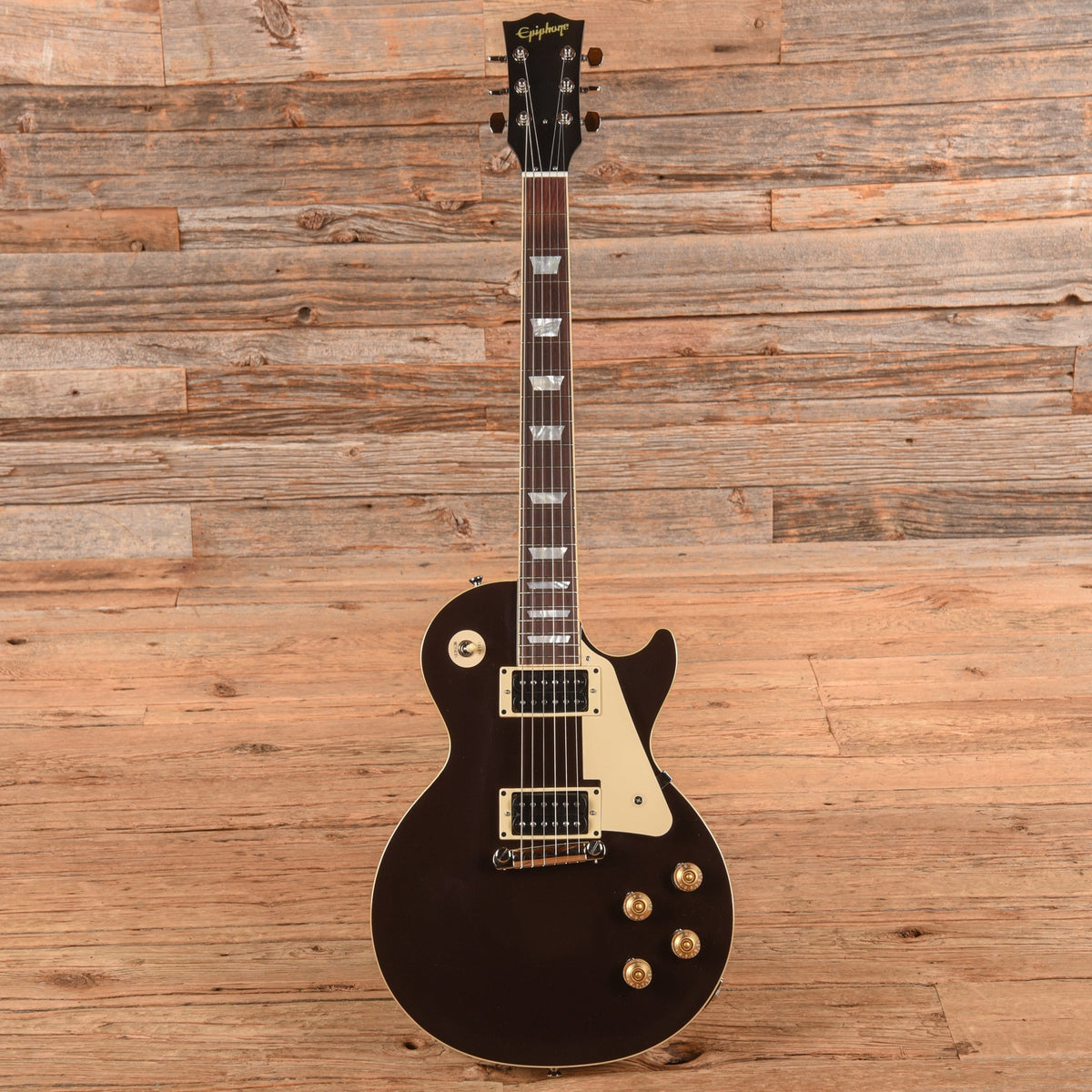 Epiphone "Inspired by Gibson Custom" Jeff Beck Signature '54 Les Paul Standard Oxblood 2024 - View 4 | MusicMarket