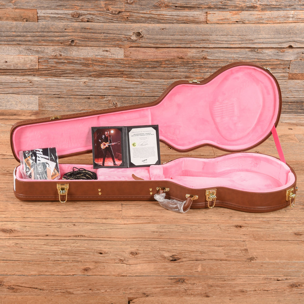 Epiphone Joe Bonamassa Lazarus 59 Les Paul Standard Custom Inlay Satin 2021 - View 9 | MusicMarket