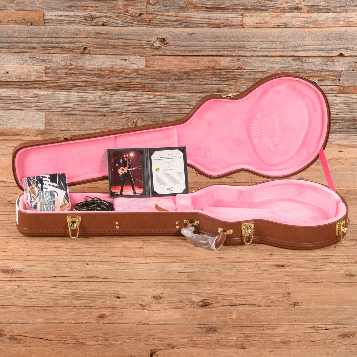 Epiphone Joe Bonamassa Lazarus 59 Les Paul Standard Custom Inlay Satin 2021 - View 9 | MusicMarket
