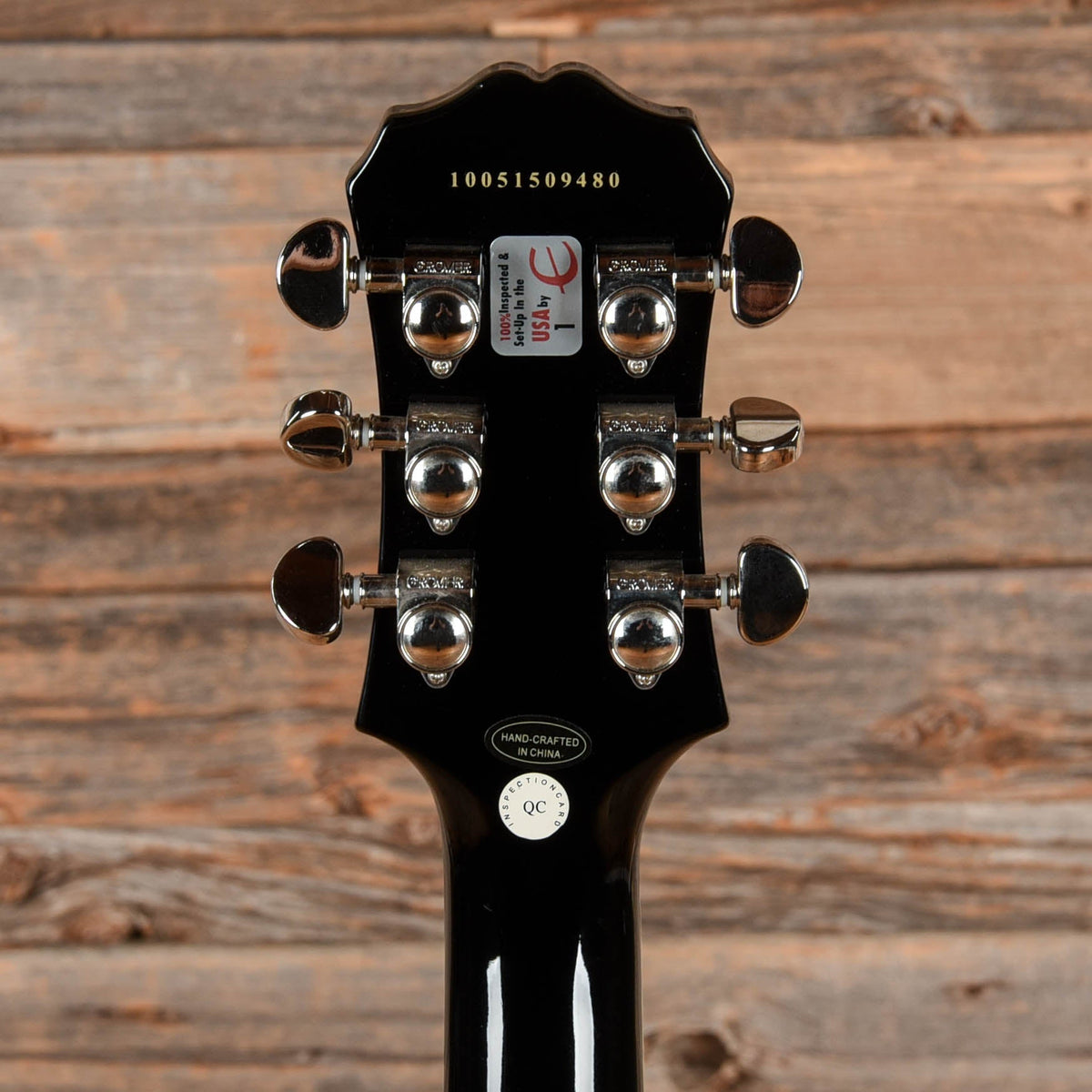 Epiphone Les Paul Standard Black 2010 - View 7 | MusicMarket