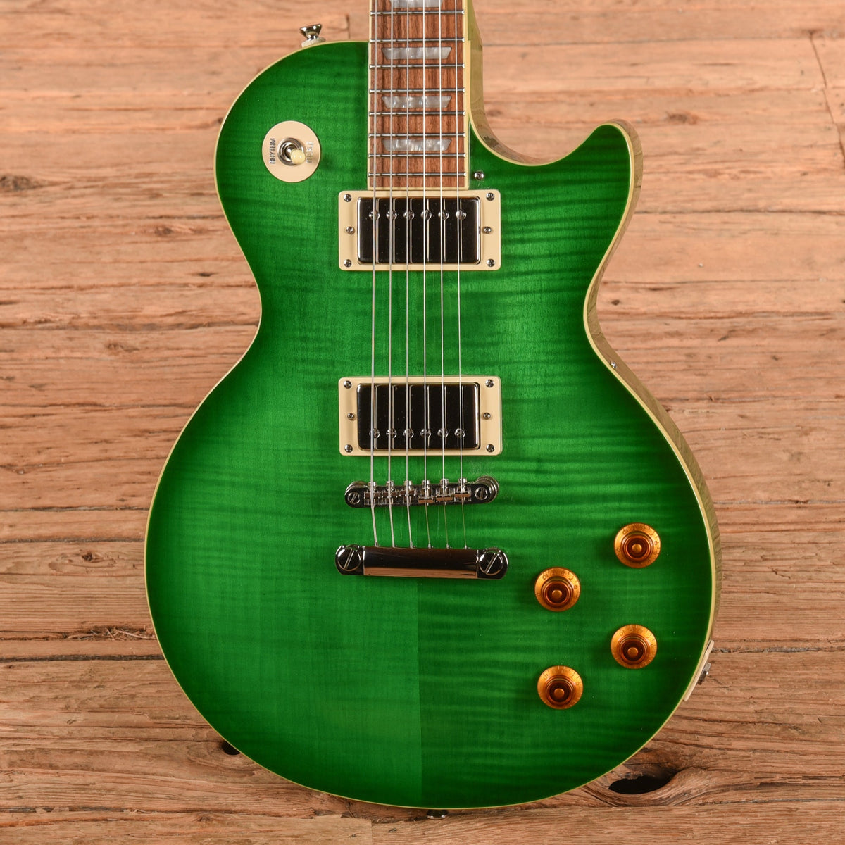 Epiphone Les Paul Standard Green 2018 - View 2 | MusicMarket