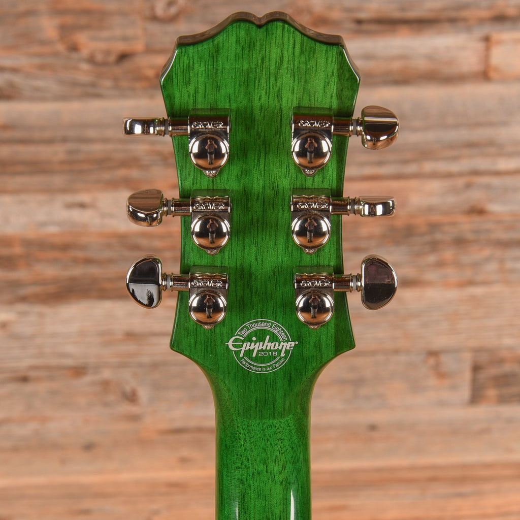Epiphone Les Paul Standard Green 2018 - View 7 | MusicMarket