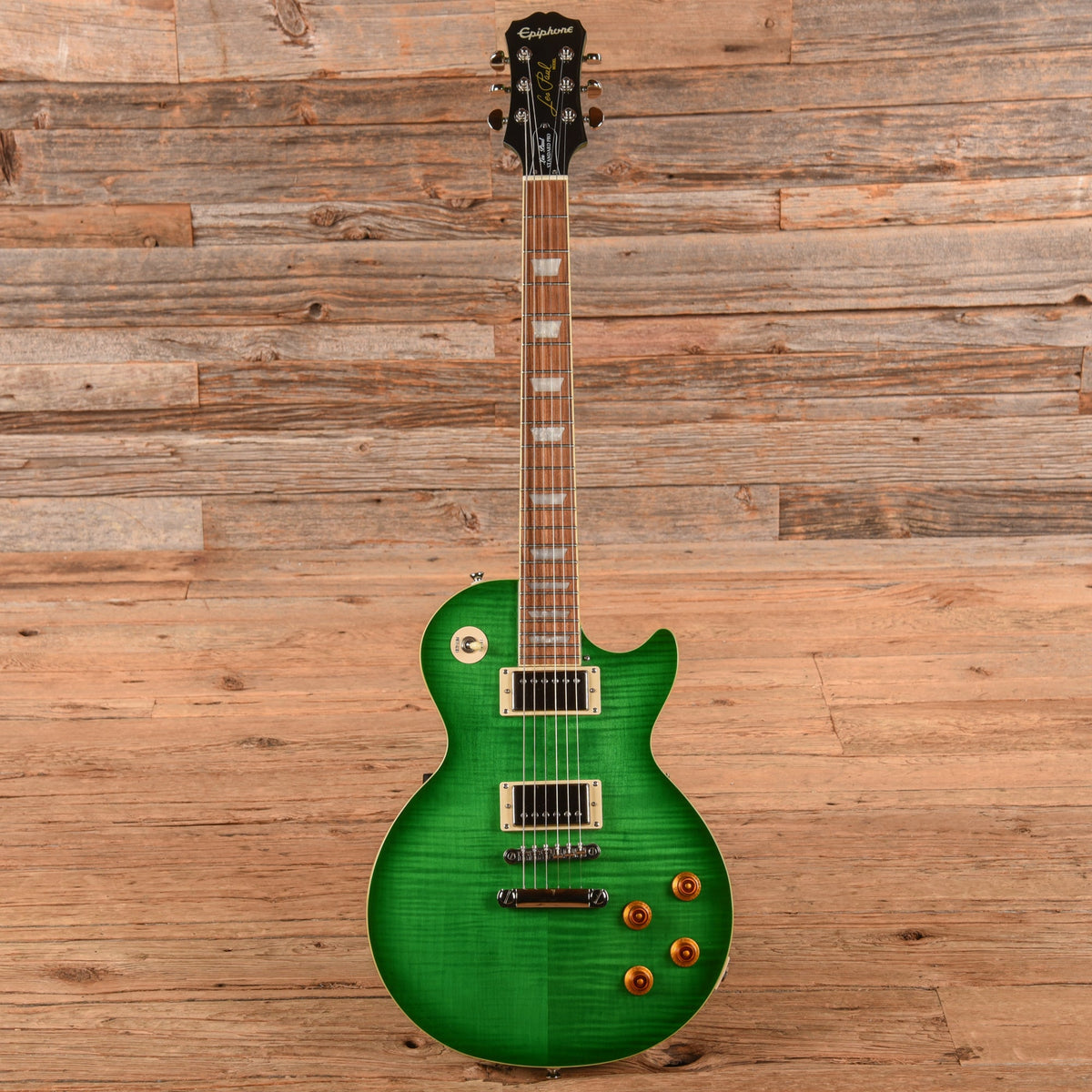 Epiphone Les Paul Standard Green 2018 - View 4 | MusicMarket